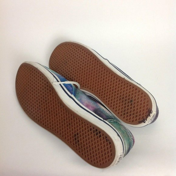 Vans Off The Wall Blue Purple Black Galaxy Skater Skate Sk8 Sneakers Sz 6 EU 36 - Picture 8 of 8